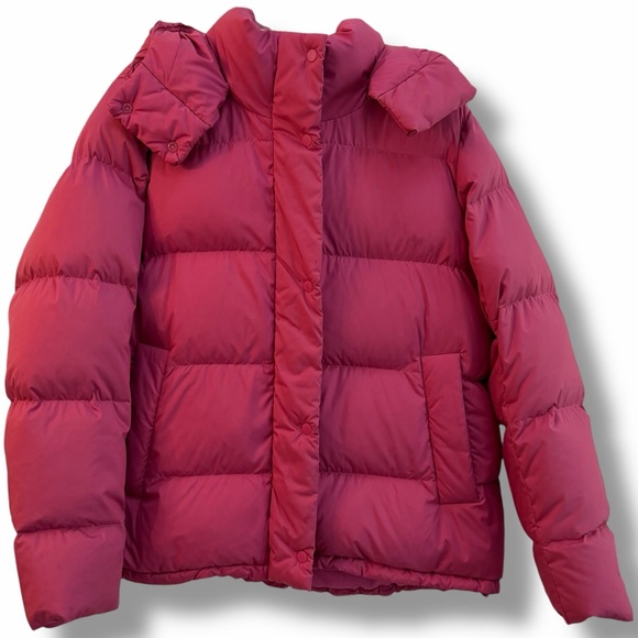 lululemon Wunder Puff Jacket Hooded Goose Down Coat Pink Lychee PLYC size 10 - Picture 3 of 14